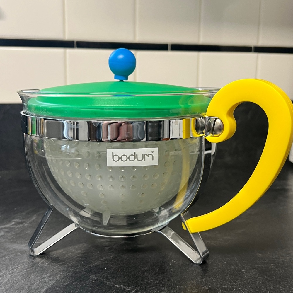 Bodum limited  edition 70th-anniversary Chambord Teapot brewer